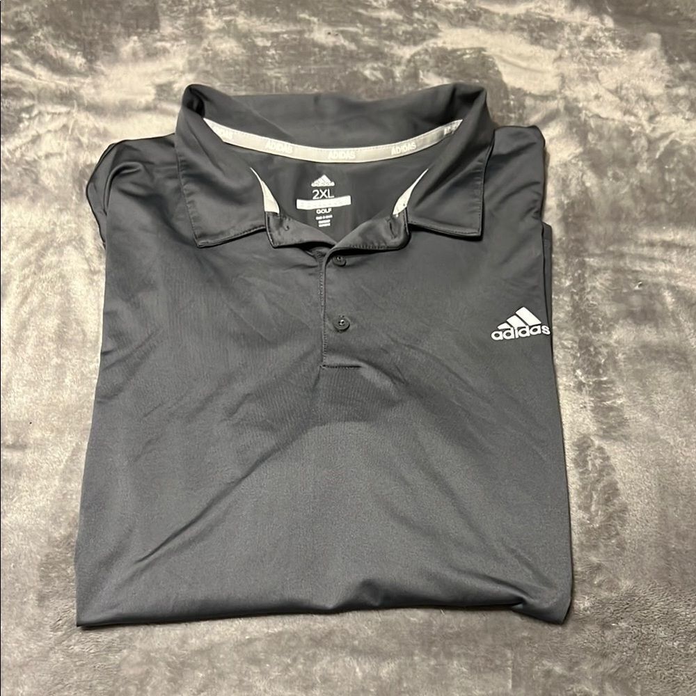 Adidas Gray Polo Shirt
